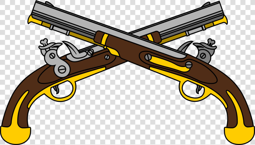 Transparent Crossed Pistols Png   Army Mp Crossed Pistols  Png DownloadTransparent PNG