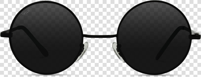 Retro Round Metal Hippie Sunglasses   Circle Sunglasses Black  HD Png DownloadTransparent PNG