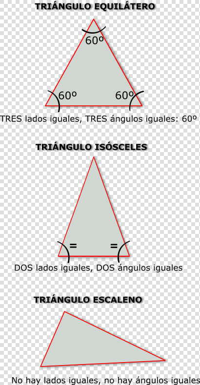 Triángulos Isósceles  Escaleno Y Equilátero   Triangulos Equilateros  HD Png DownloadTransparent PNG