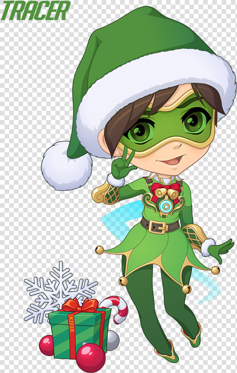 Tracer Jingle Skin Fanart  HD Png DownloadTransparent PNG