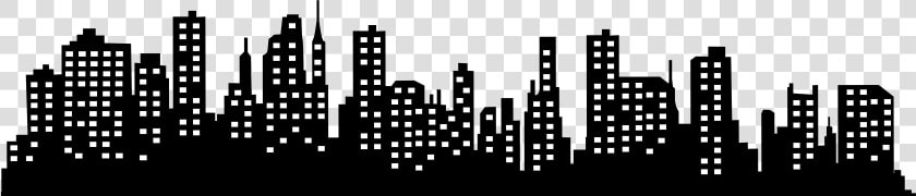 Transparent Skyline Silhouette Png   Cityscape Transparent  Png DownloadTransparent PNG