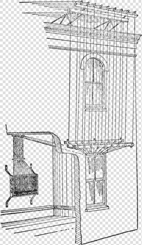 Psm V70 D526 Telephone Wiring Through The Window   Technical Drawing  HD Png DownloadTransparent PNG