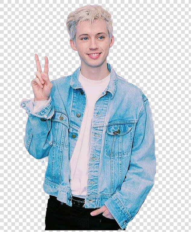 Troye Troyesivan Blueneighbourhood Trxyesivan Trxye   Blue Aesthetic Troye Sivan  HD Png DownloadTransparent PNG