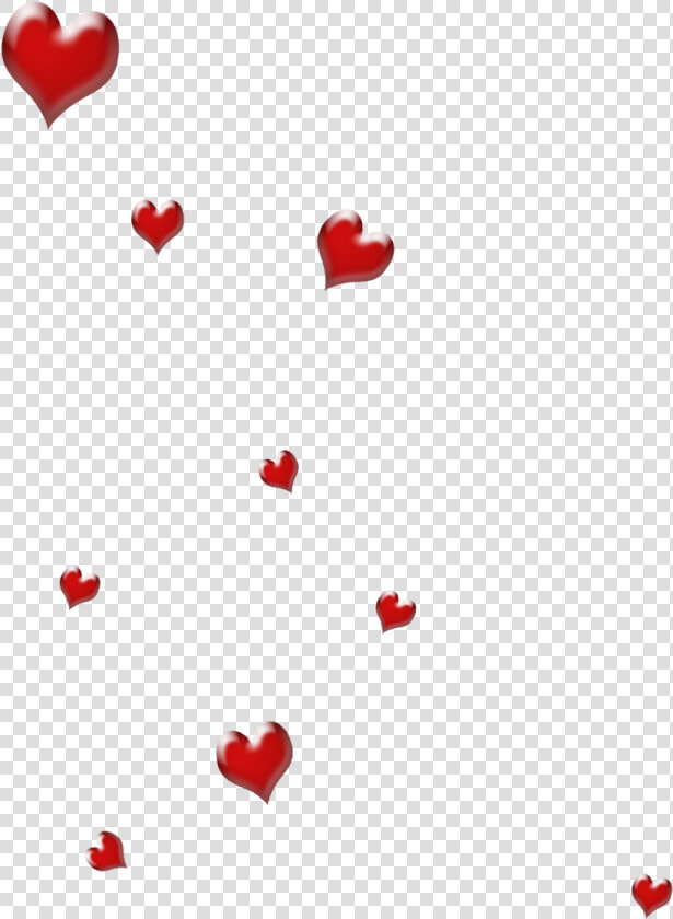 Heart   Scattered Hearts Clipart  HD Png DownloadTransparent PNG