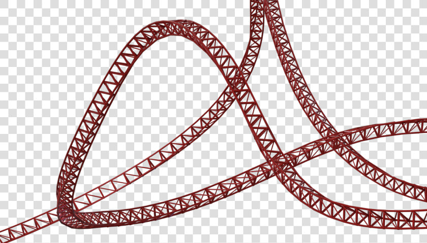 Roller Coaster Clipart Vector   Roller Coaster Track Vector  HD Png DownloadTransparent PNG