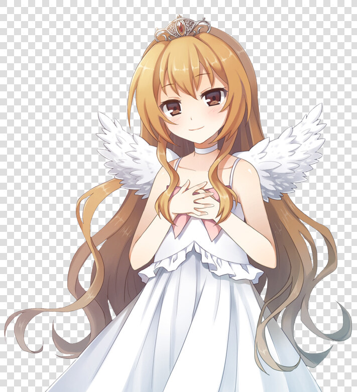 Toradora Taiga Taigaaisaka Kawaii Anime Mangafreetoedit   Toradora Taiga Angel  HD Png DownloadTransparent PNG