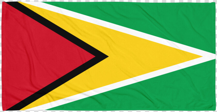 Guyana Pride Towel   Guyana Flag Small  HD Png DownloadTransparent PNG