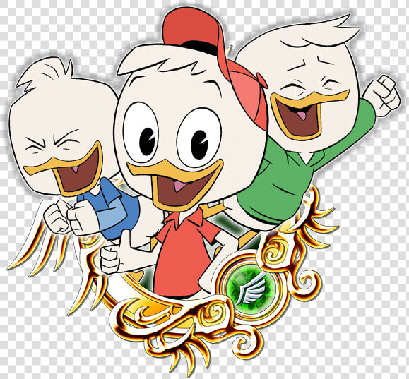 Huey  Dewey  amp  Louie   Kingdom Hearts Pirate Sora  HD Png DownloadTransparent PNG