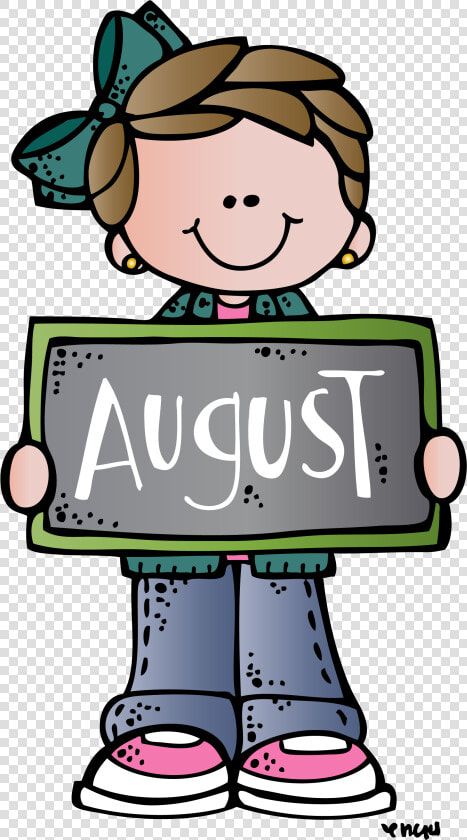 August Mel Melonheadz At School Clip Art  School   August Clipart  HD Png DownloadTransparent PNG