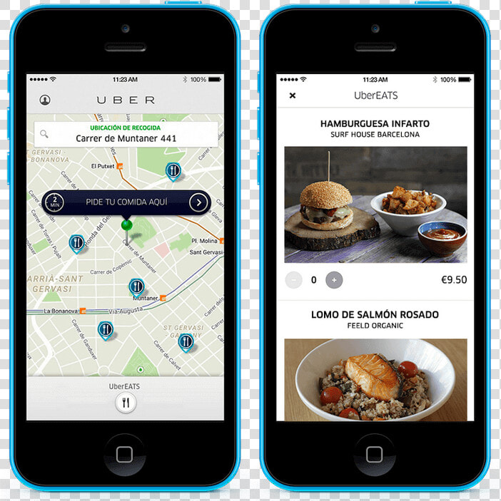 Applications For Delivery   Uber And Ubereats  HD Png DownloadTransparent PNG