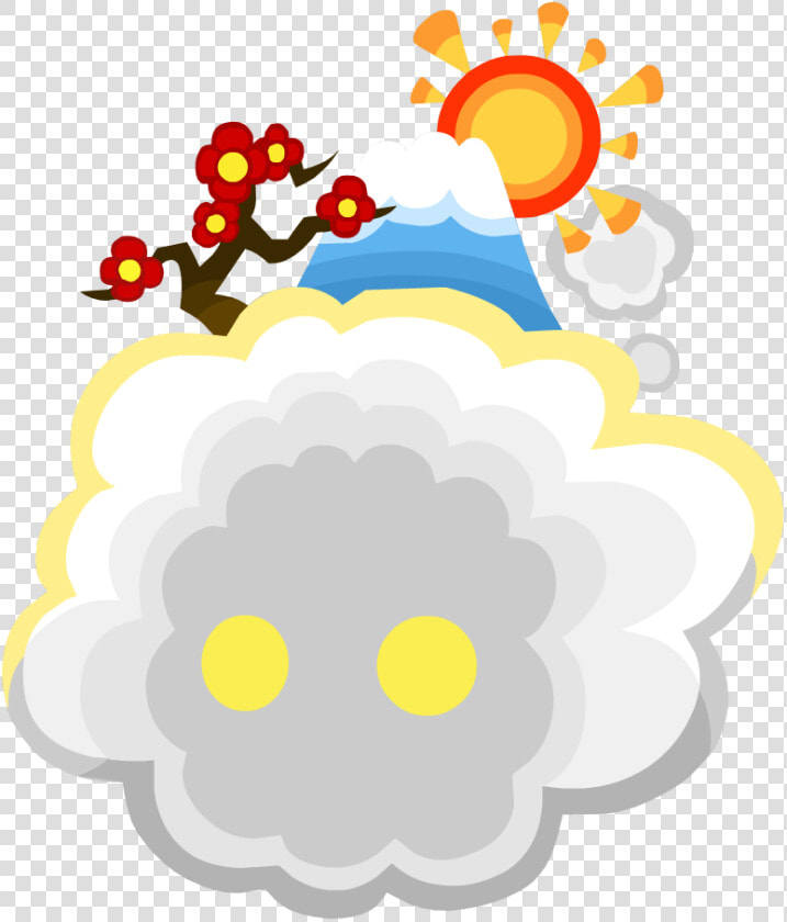 Cloudy Sunrise Khx   Illustration  HD Png DownloadTransparent PNG