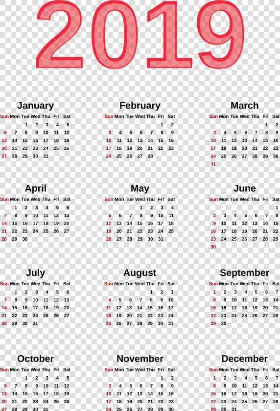 Transparent 2019 Calendar Png Image   Calendar 2020 With Weeks  Png DownloadTransparent PNG