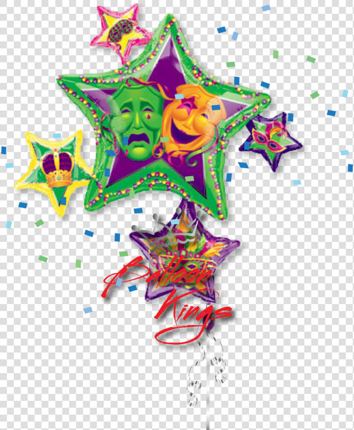 Transparent Mardi Gras Png   Balloon Mardi Gras Comedy  Png DownloadTransparent PNG