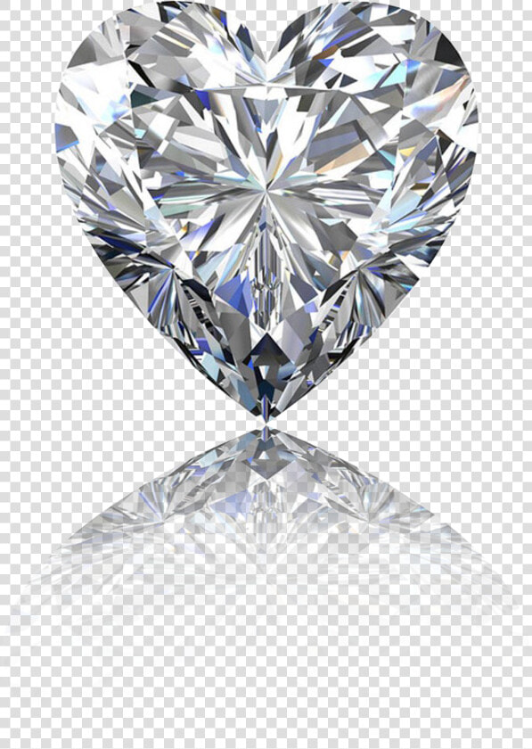 Heart Cut Cubic Shaped Shape Diamond Zirconia Clipart   Heart Made Of Diamond  HD Png DownloadTransparent PNG