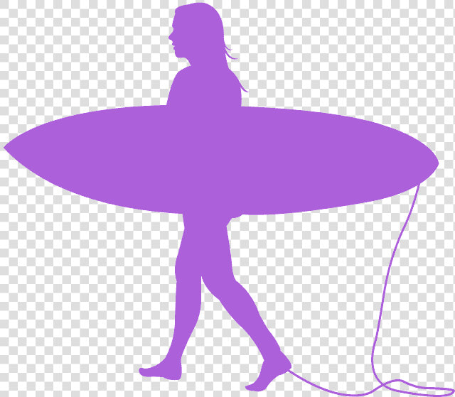 Surfer Girl Silhouette   Transparent Cartoons   Surfer Girl Silhouette  HD Png DownloadTransparent PNG