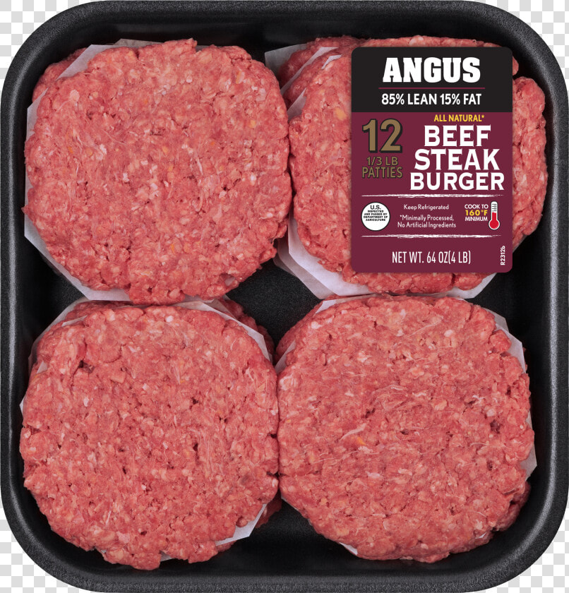 Walmart Ground Beef Patties  HD Png DownloadTransparent PNG