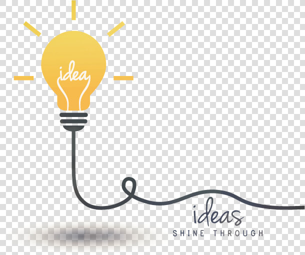 Concept Light Creativity Idea Vector Incandescent Bulb   Ideas Clipart Png  Transparent PngTransparent PNG