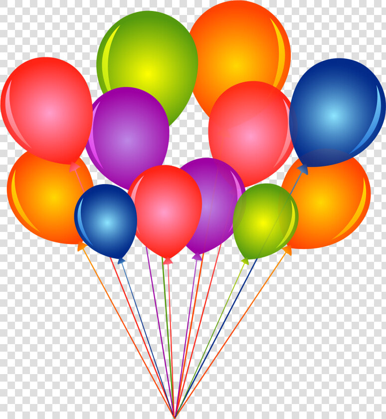 Balloon Clip Art   Bunch Of Balloons Clipart  HD Png DownloadTransparent PNG