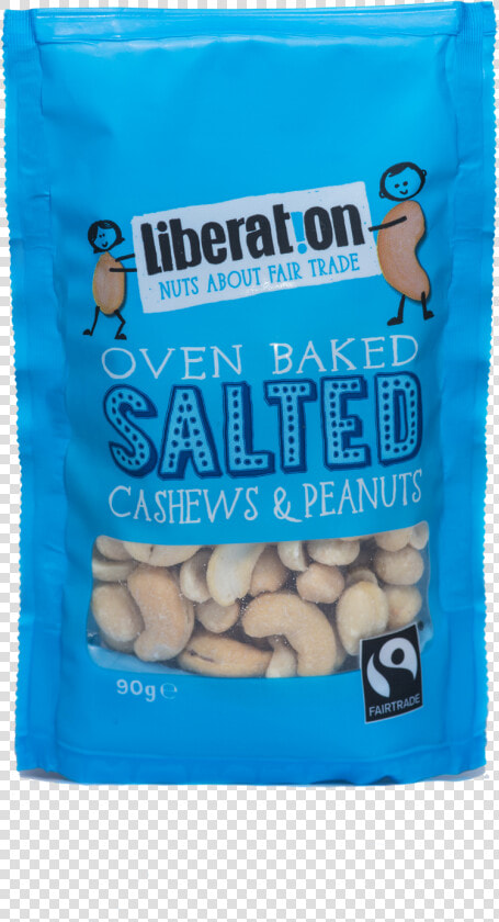 Liberation Oven Baked Salted Cashews  amp  Peanuts   Cashew  HD Png DownloadTransparent PNG