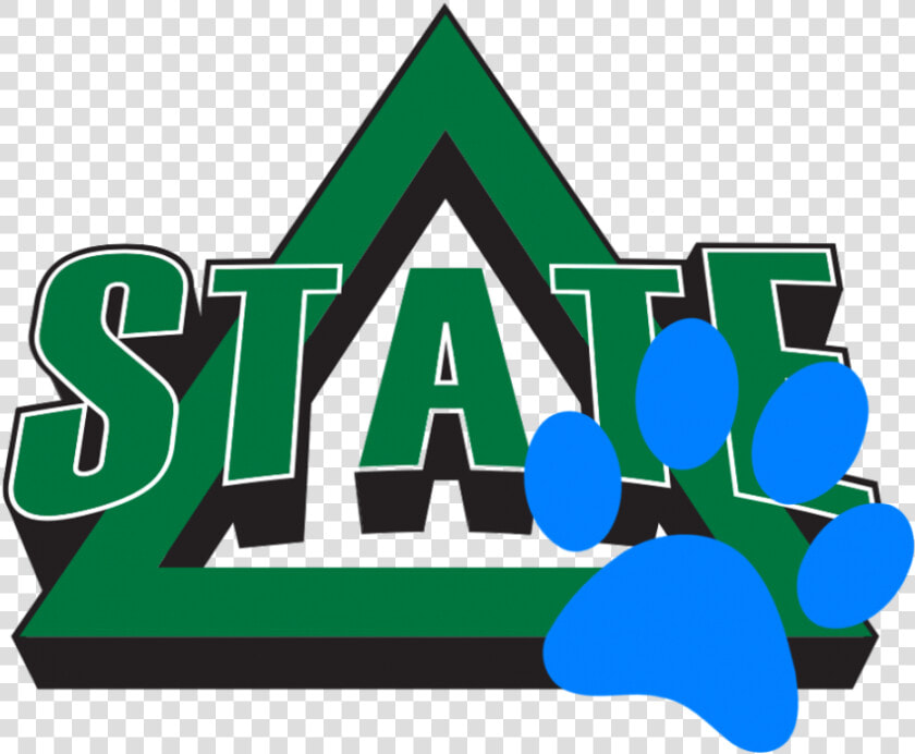 There Is One Of Blue e2 80 99s Pawprints On The Delta   Delta State University  HD Png DownloadTransparent PNG