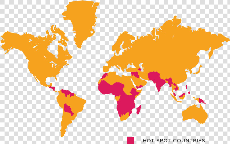 World Map Mercator Silhouette  HD Png DownloadTransparent PNG