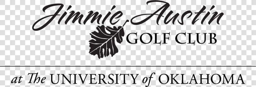 Jimmie Austin Ou Golf Club   Calligraphy  HD Png DownloadTransparent PNG