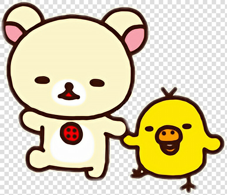 Better Together💕 Korilakkuma Kiiroitori Cute Kawaii   Rilakkuma Png  Transparent PngTransparent PNG