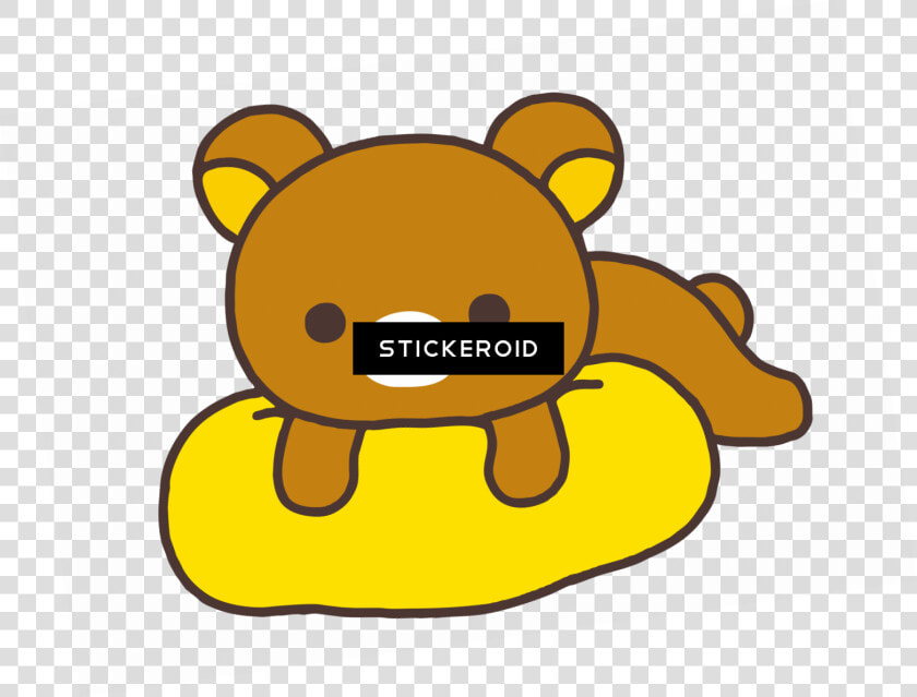 Apieu Air fit Tension Pact   Rilakkuma  HD Png DownloadTransparent PNG