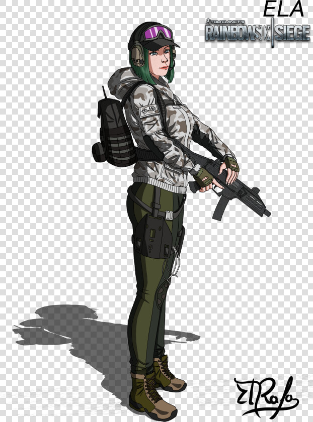 Rainbow Six Siege Ela Png  Transparent PngTransparent PNG