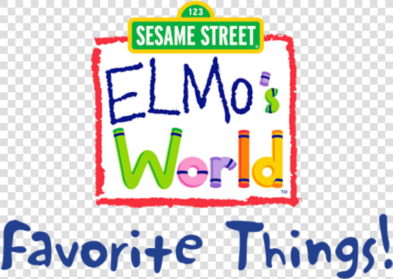 Elmo S Favorite Things   Sesame Street Sign  HD Png DownloadTransparent PNG