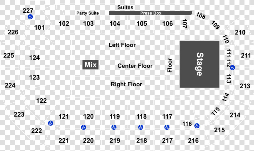 Uic Pavillion Seating Chart  HD Png DownloadTransparent PNG