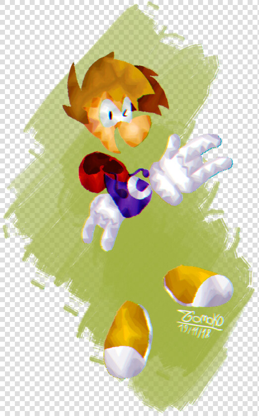  rayman Fanart  Rayman   Cartoon  HD Png DownloadTransparent PNG