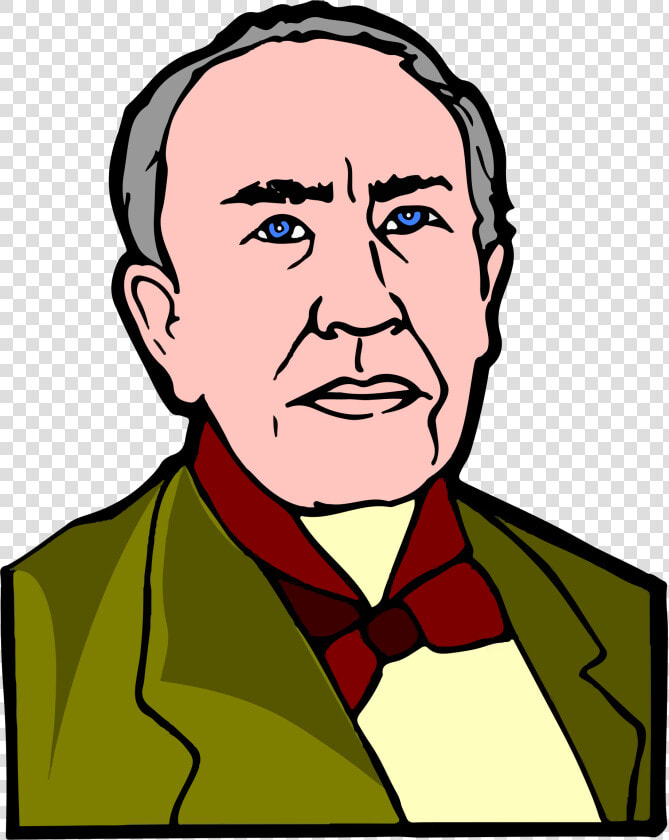 Drawing Of Thomas Edison   Png Download   Drawing Of Thomas Edison  Transparent PngTransparent PNG