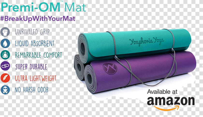 Premi om The Yoga Mat Designed For Yogis  By Yogis   Yoga Mat Features  HD Png DownloadTransparent PNG