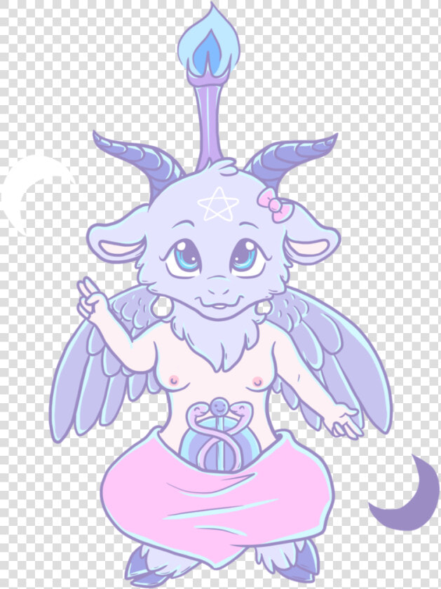 Pastel Goth Baphomet  HD Png DownloadTransparent PNG