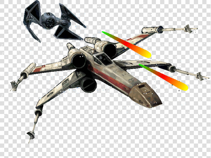 Starwars X Wing Fighter   Star Wars Fighter Transparent  HD Png DownloadTransparent PNG