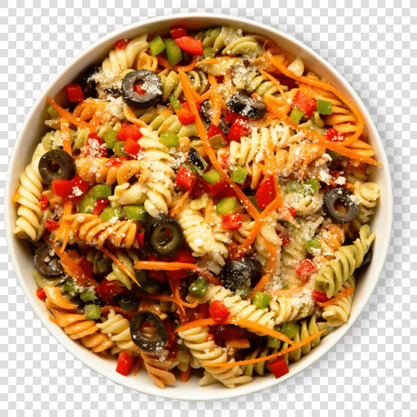 Tri Color Twist Pasta Salad   Rotini  HD Png DownloadTransparent PNG