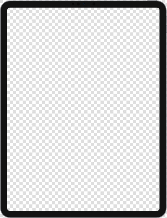 Apple Ipad Pro  3rd Generation  Space Gray   Samsung S8 Empty Screen  HD Png DownloadTransparent PNG