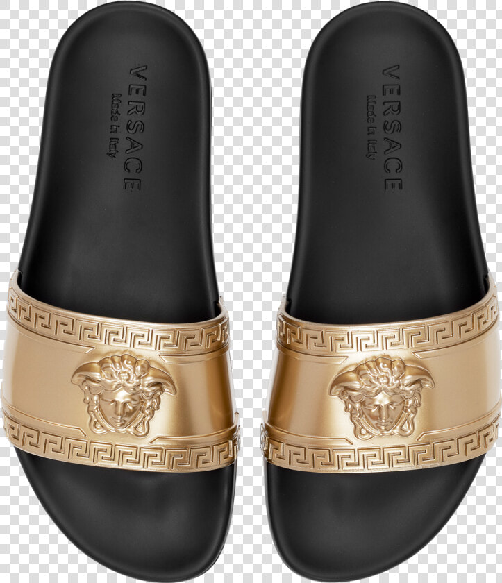 Transparent Versace Logo Png   Versace Flip Flops Price  Png DownloadTransparent PNG