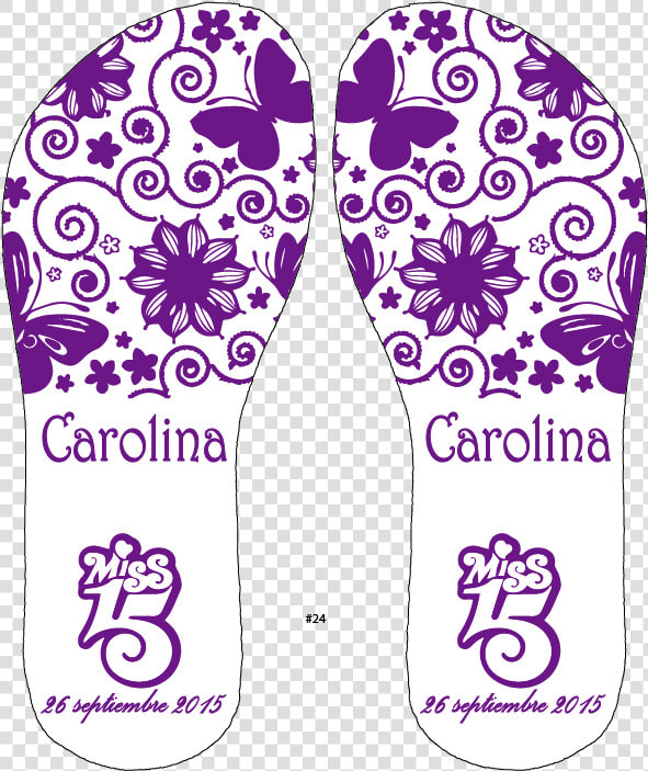 Flip Flops For Quinceanera  HD Png DownloadTransparent PNG