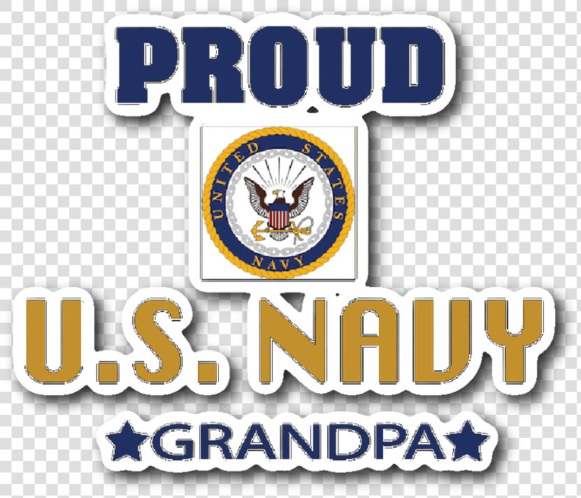 Navy Grandpa Car Window Sticker Gift For Grandfather  HD Png DownloadTransparent PNG