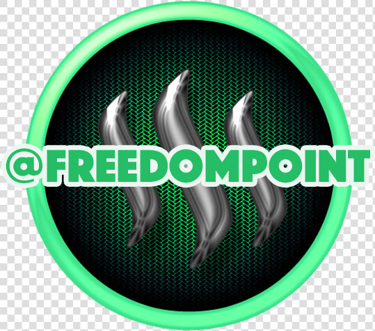 No1 Steemit Icon Giveaway Freedompoint Custom Green   Circle  HD Png DownloadTransparent PNG