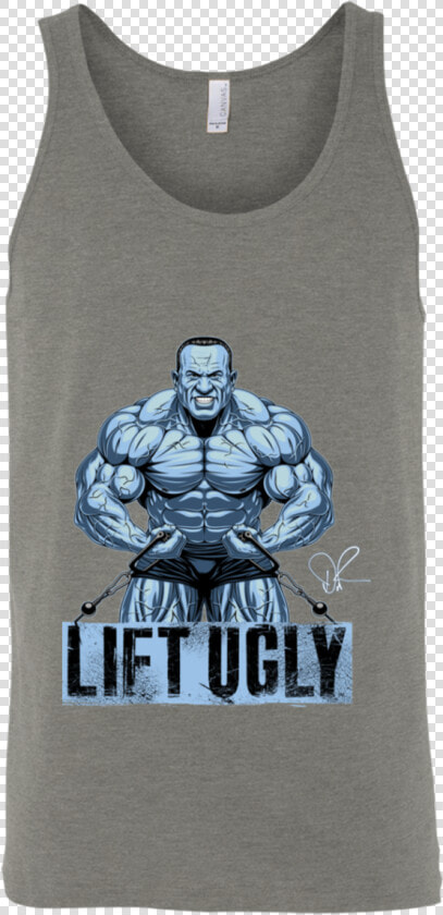 Lift Ugly Jersey Tank Dave Palumbo Blue Class Lazyload   Shirt  HD Png DownloadTransparent PNG