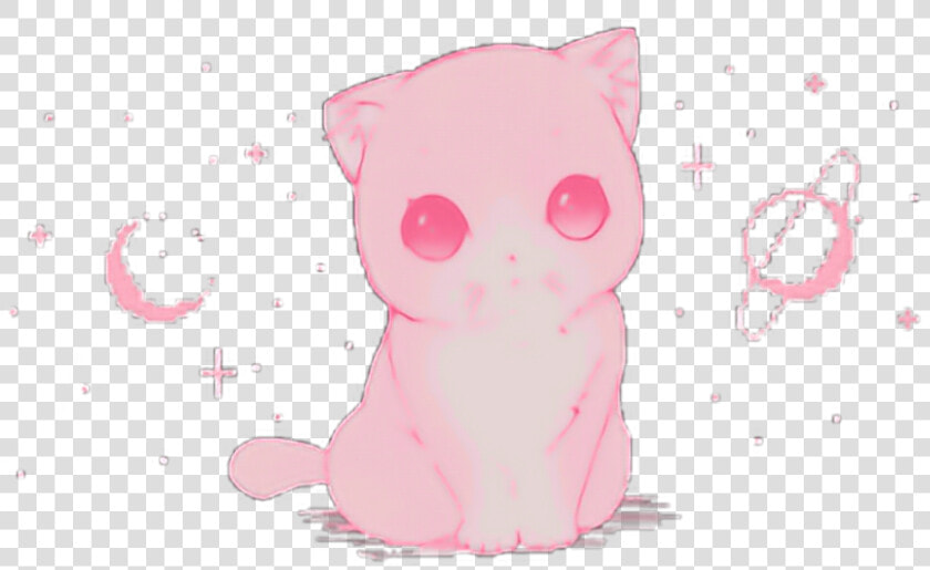   cute  kawaii  pixel  pastel  yuozukie  cat   Pastel Pink Aesthetic Pixel  HD Png DownloadTransparent PNG