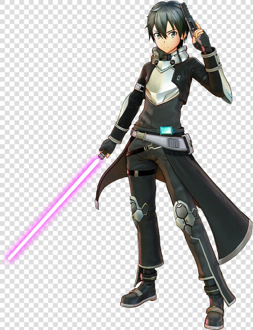 Transparent Kirito Png   Sao Fatal Bullet Kirito Outfit  Png DownloadTransparent PNG