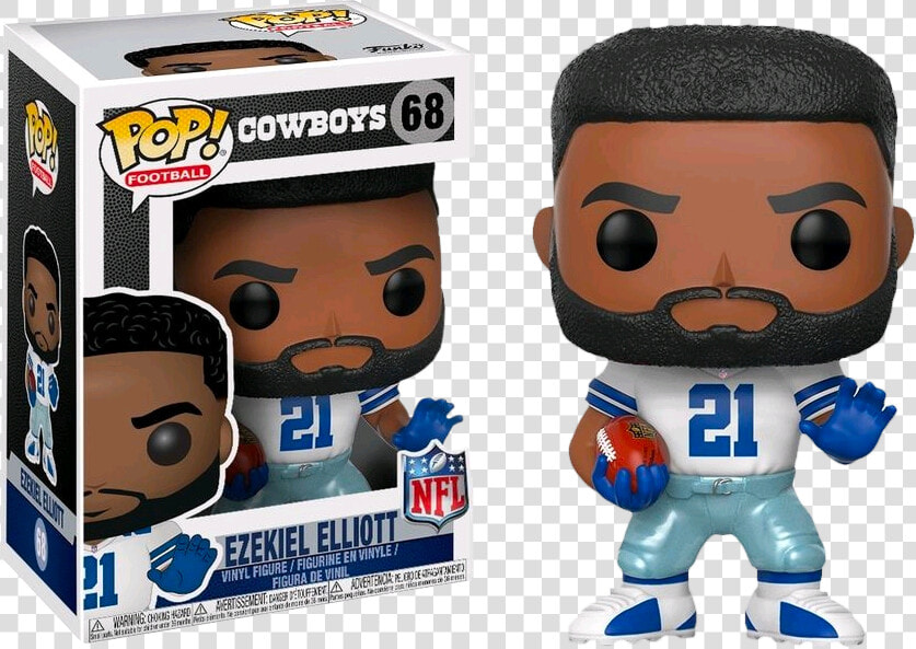 Ezekiel Elliott Funko Pop  HD Png DownloadTransparent PNG