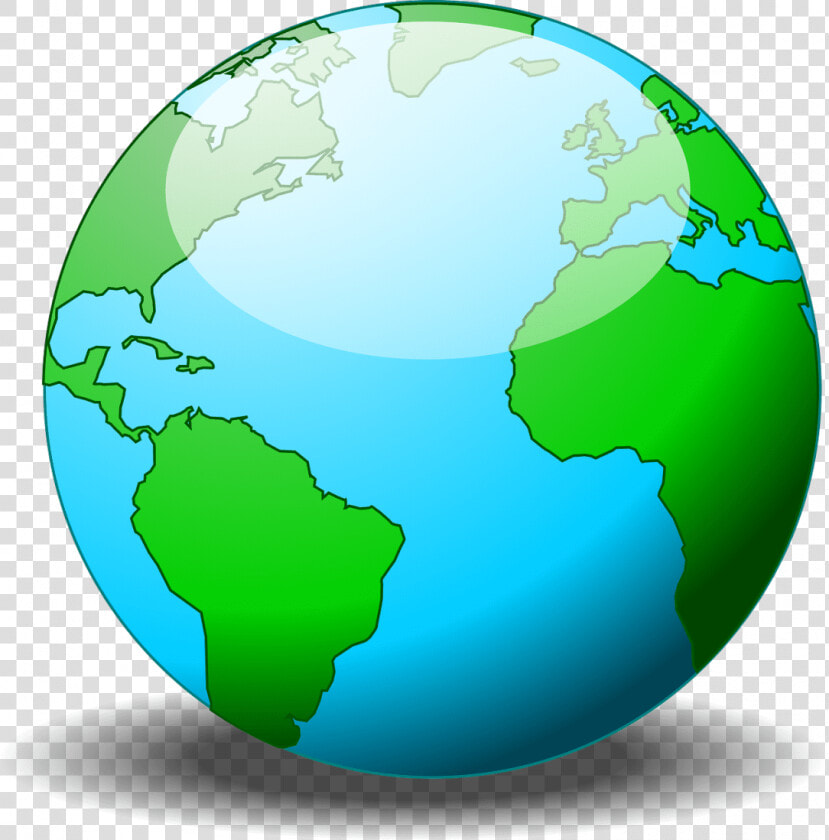 How To Draw A Globe In Opengl On Ball With Latitude   Globe Green And Blue  HD Png DownloadTransparent PNG