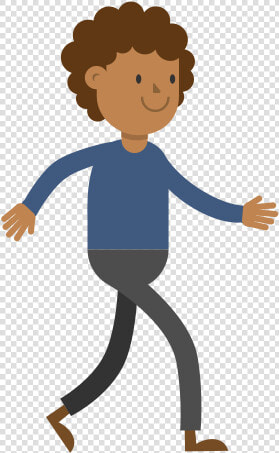 Black Man Walking Cartoon Vector   Cartoon People Walking Png  Transparent PngTransparent PNG