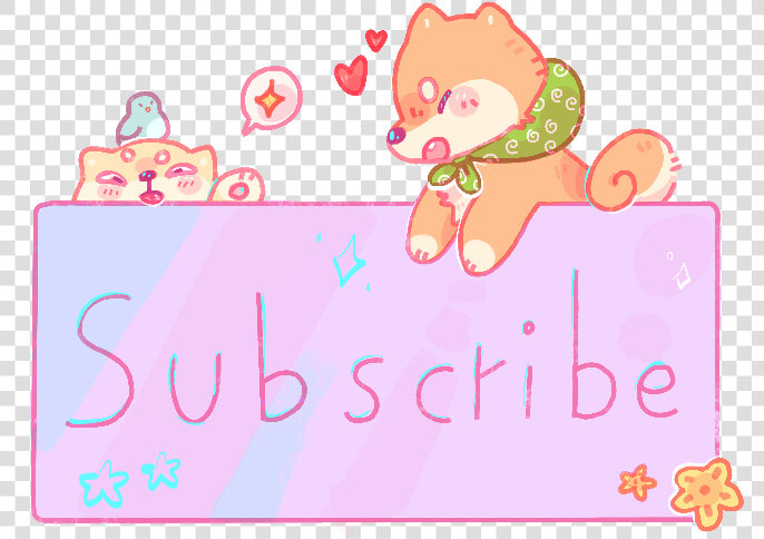 “subscribe” Button For  katjawastaken I Hope You Like   Pastel Subscribe Button Transparent  HD Png DownloadTransparent PNG