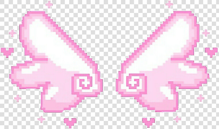  notmine  interesting  angel  wings  kawaii  pixels   Pixel Angel Wings Png  Transparent PngTransparent PNG